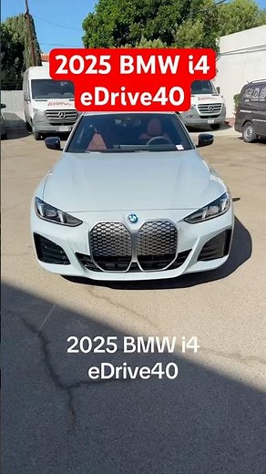 2025 BMW i4 eDrive40 | MSRP $63,275 | BMW of Buena Park