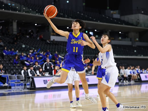 SpriteがJ,sphereを破りJr.ウインターカップ3位…3ポイント成功率60％で圧倒、井川夏希は23得点 | バスケットボールキング
