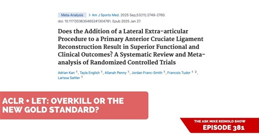 ACLR   LET: Overkill or the New Gold Standard?