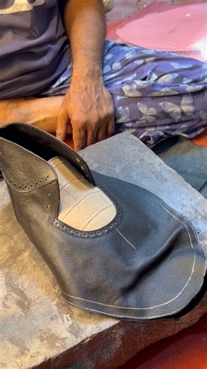 The House Of Cobbler. | PART-1 LEATHER BOOT MAKING PROCESS. #part1 ​#HandmadeShoes ​#ShoeMaking ​#Craftsmanship ​#BespokeShoes ​#LeatherCraft ​#Handstitched​... | Instagram