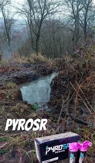 Pyro test #experiment #fireworks #explosion