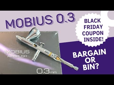 Gaahleri Mobius .3 airbrush review! Bargain or bin?