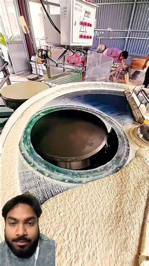 Automatic pancake making machine #machine #factory #pancake #making #factory #shortsfeed