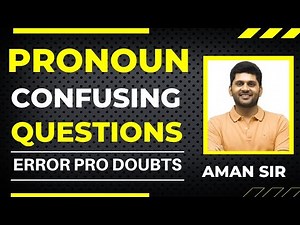 Pronoun|| error pro doubt series ||pronoun concepts||cpo 2022 notification||ssc cgl english||ssc cpo