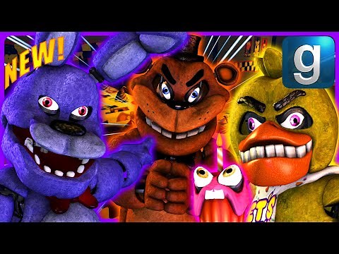 Gmod FNAF | Review | Brand New Expressive Animatronics & More!
