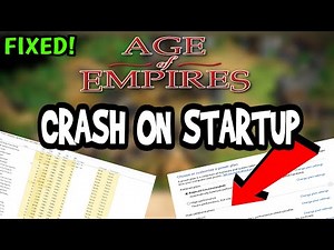 How To Fix Age of Empires Crashes! (100% FIX)