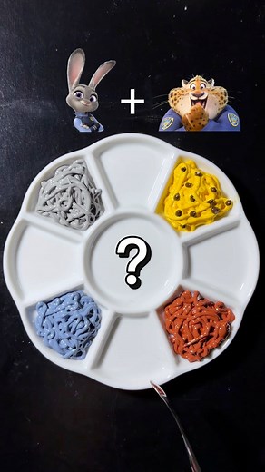 Zootopia 2 color mixing （Part 3) #zootopia2 #colormixing | Jinro【見てて気持ちいい】