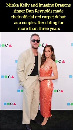 Minka Kelly and Dan Reynolds Make Red Carpet Debut After 3 Years of Dating at MOCA Gala #trending