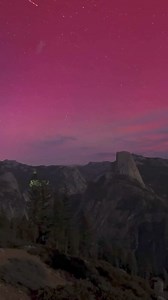 Aurora Borealis timelapse over Yosemite National Park. (via @markian.b/IG) | Active NorCal