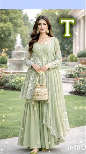 beautiful suit with plazo design # styles look 😍# reels SA fashion123