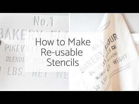 How to Create Reusable Stencils with Cricut Maker
