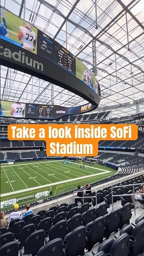 California Built The Ultimate Sports Palace with SoFi Stadium in Los Angeles #Shorts