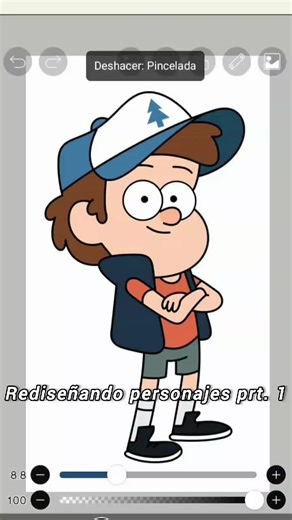 Rediseño de Dipper Pines: Parte Uno