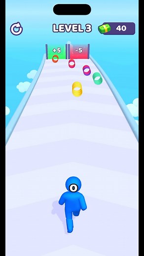 Layer Man Gameplay Level 3 (Android & ios ) #gameplay #android #ios #games #shorts #level #reels #mobilegames #play #layer | Cat Gamer