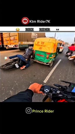 Extreme Road-Rage In PublicLive Acident 🤣 #ktm #ns200