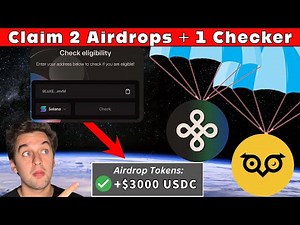 Claim 2 Airdrops + 1 Airdrop Checker - DO THIS NOW