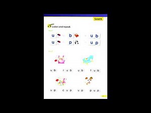page 65 smart phonics2 unit7 short vowel u #smartphonics2