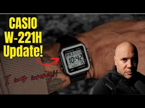 CASIO W-221H MODULE 3585 Investigation Update | I WAS WRONG!! I'm Sorry