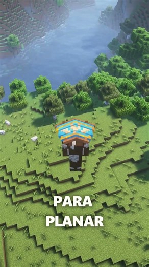 VOE PELO MAPA no Minecraft Paragliders Mod