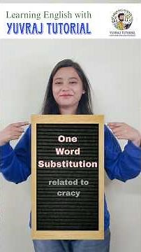 Master "CRACY" One-Word Substitutions