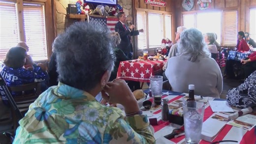 Georgia’s secretary of state addresses conservative voters ahead of May general primary