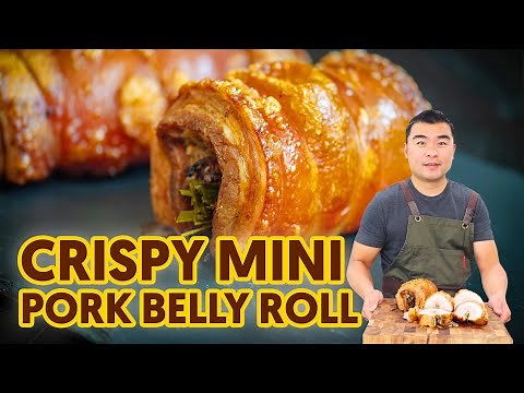 Crispy Mini Pork Belly Roll