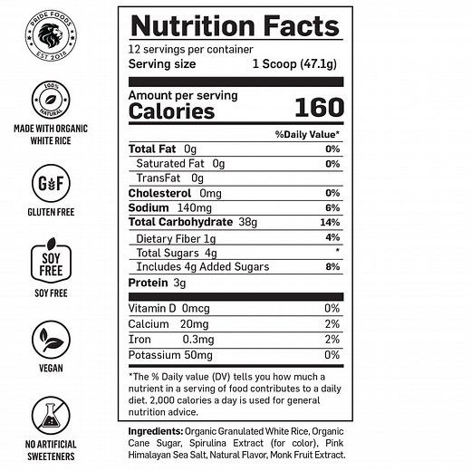 Rice 'N Grinds - Natural Hot Rice Cereal