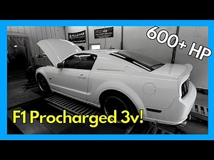 F1 Procharged 4.6L 3v Ford Mustang | Procharged Stroker Dyno Review