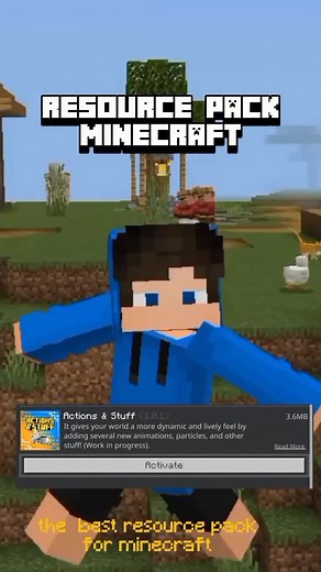Action n Stuff - The Best Resource Pack for Minecraft PE