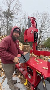167K views · 1.3K reactions | 4 way Wedge on Vertical Log Splitter #firewood #nope | Lillysfarmandfirewood | Facebook