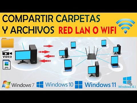 COMPARTIR CARPETAS Y ARCHIVOS EN RED LAN O WIFI / WINDOWS 10, WINDOWS 11