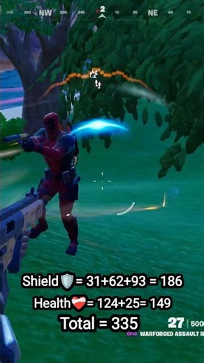 Deadpool Refused to Die... Even After 335 Damage 💀😳 ⭐ #fortnite