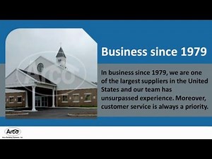 Church Steel Buildings Kits by Arco Building Systems Inc.