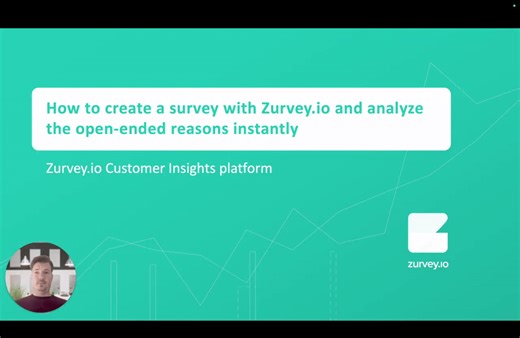 How to create a survey with Zurvey.io and analyze the open-ended reasons instantly | Neticle