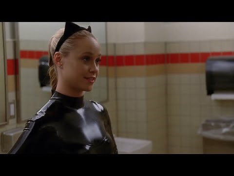 Becca Tobin Black Latex Catsuit