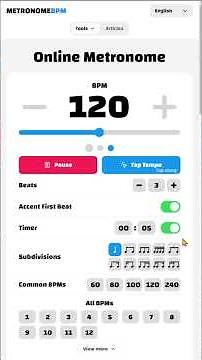How to Use a Free Online Metronome for Music Practice?
