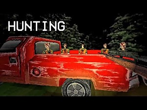 Hunting - Short PS1 Deer Hunting Horror Game