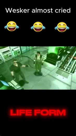 Wesker really wanted to cry there #ResidentEvil #Funny #shorts