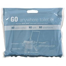 GO ANYWHERE TOILET BAG (WAG BAG)