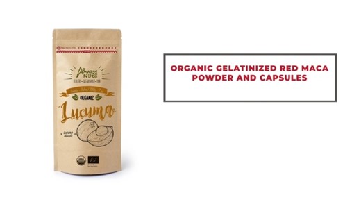 Watch Gelatinized Red maca Root Capsules on Amazon Live