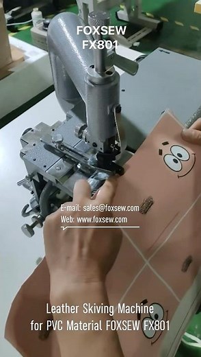 Leather Skiving Machine for PVC