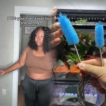 Not mama got so mad she made her do the dishes 🥴