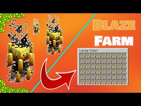 The EASIEST Blaze Farm In Minecraft (Bedrock & Java)