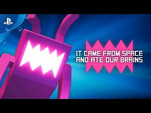 playstation came space ate our brains launch trailer | ps4 ad