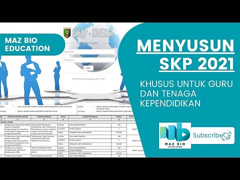 CARA MUDAH MENYUSUN SKP TERBARU 2021 BAGI GURU DAN KEPALA SEKOLAH