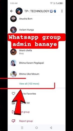 WhatsApp Me Group Admin Kaise Banaye #youtubeshorts #shorts #whatsapp