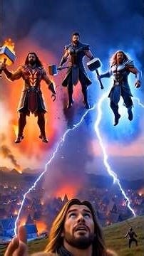 100 Thor vs Alien Army Invasion | Epic Thunder Battle ⚡💥