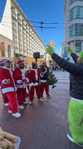 Mario R on Instagram: "Christmas Carols in The Bay 😂🎄 @mike_sherm #christmascarols #sanfrancisco #mikesherm #caroling #merrycrysler"