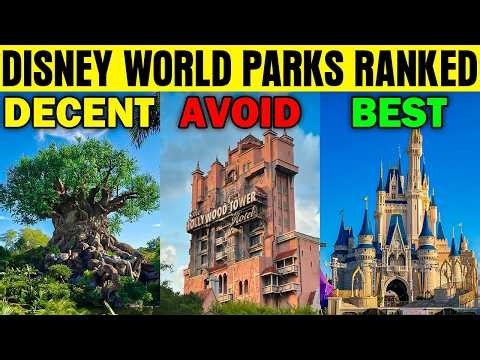 Ranking ALL 4 Disney World Parks (Worst to Best!)