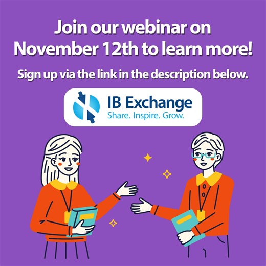 Diploma Programme (DP) history educators, join us for a free, exclusive webinar introducing the revised DP History course. During this session, you will learn about: - The DP History review process, why and how the course is changing - Key updates to the curriculum and assessment model - How these changes will shape learning and teaching in the classroom - Practical steps for preparing your school and inspiring curiosity about the new course Register here: https://bit.ly/4qQaO4n | International 
